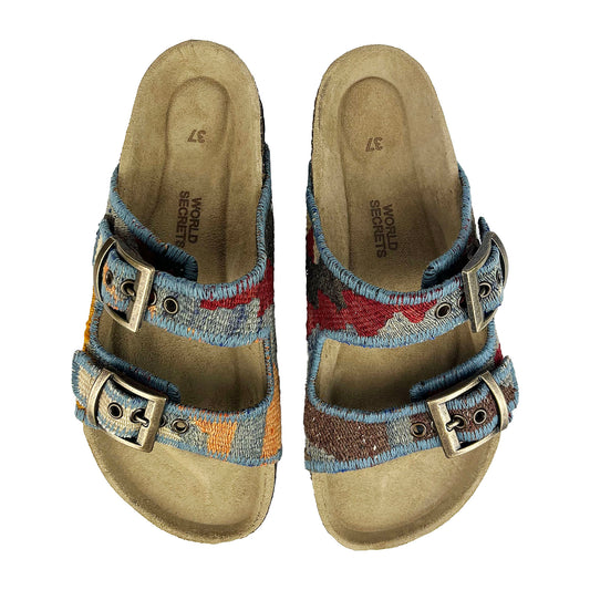 Pool - UK 4 Kilim Sandals