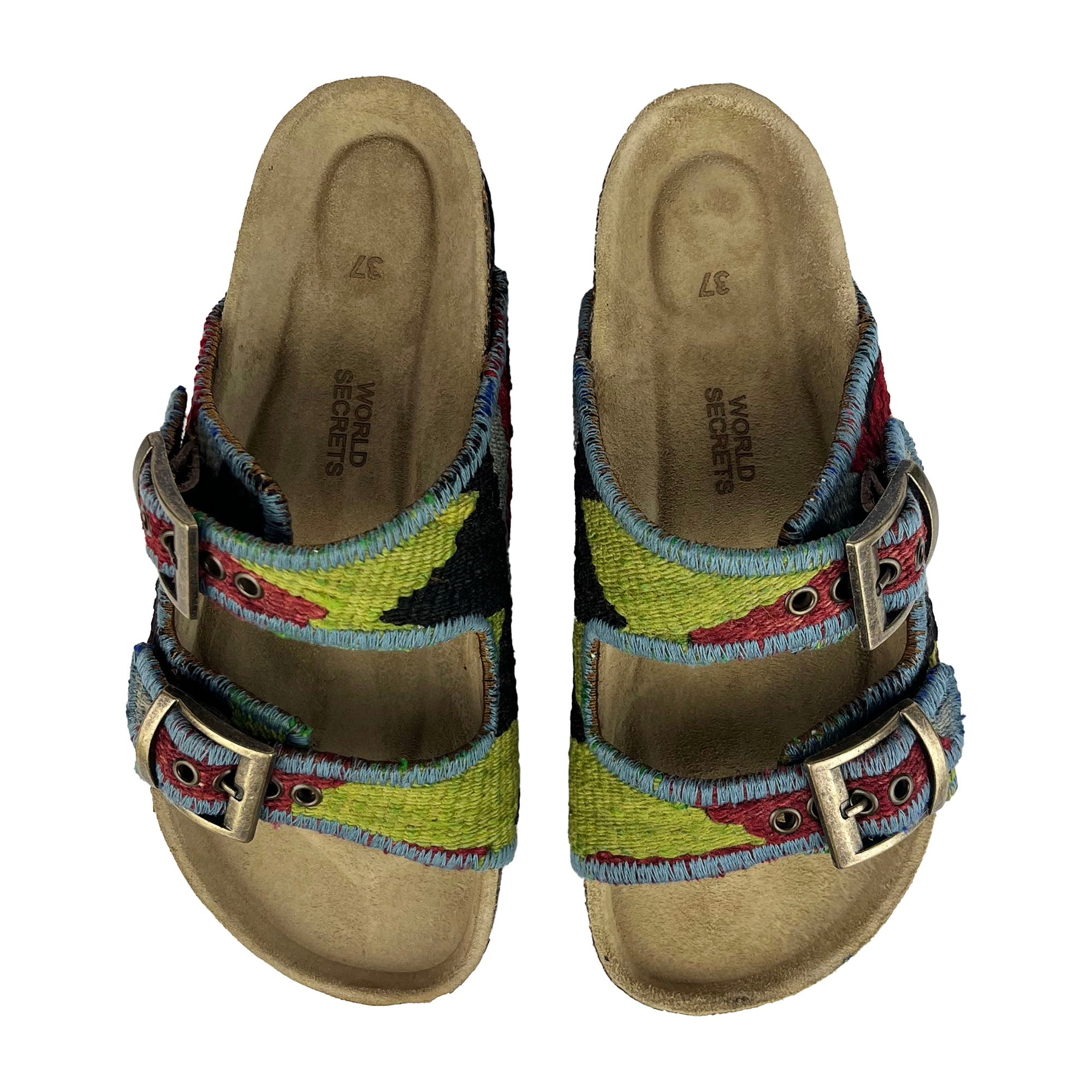 Sand - UK 4 Kilim Sandals
