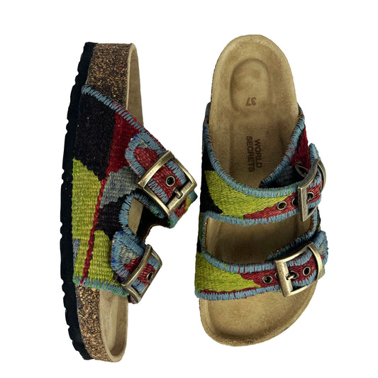 Sand - UK 4 Kilim Sandals
