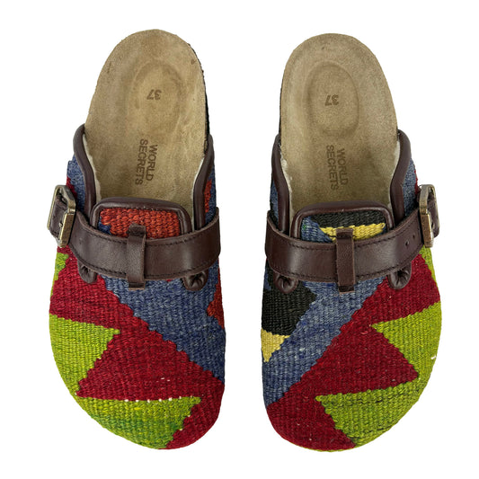 Berry - UK 4 Ladies Carpet Clog