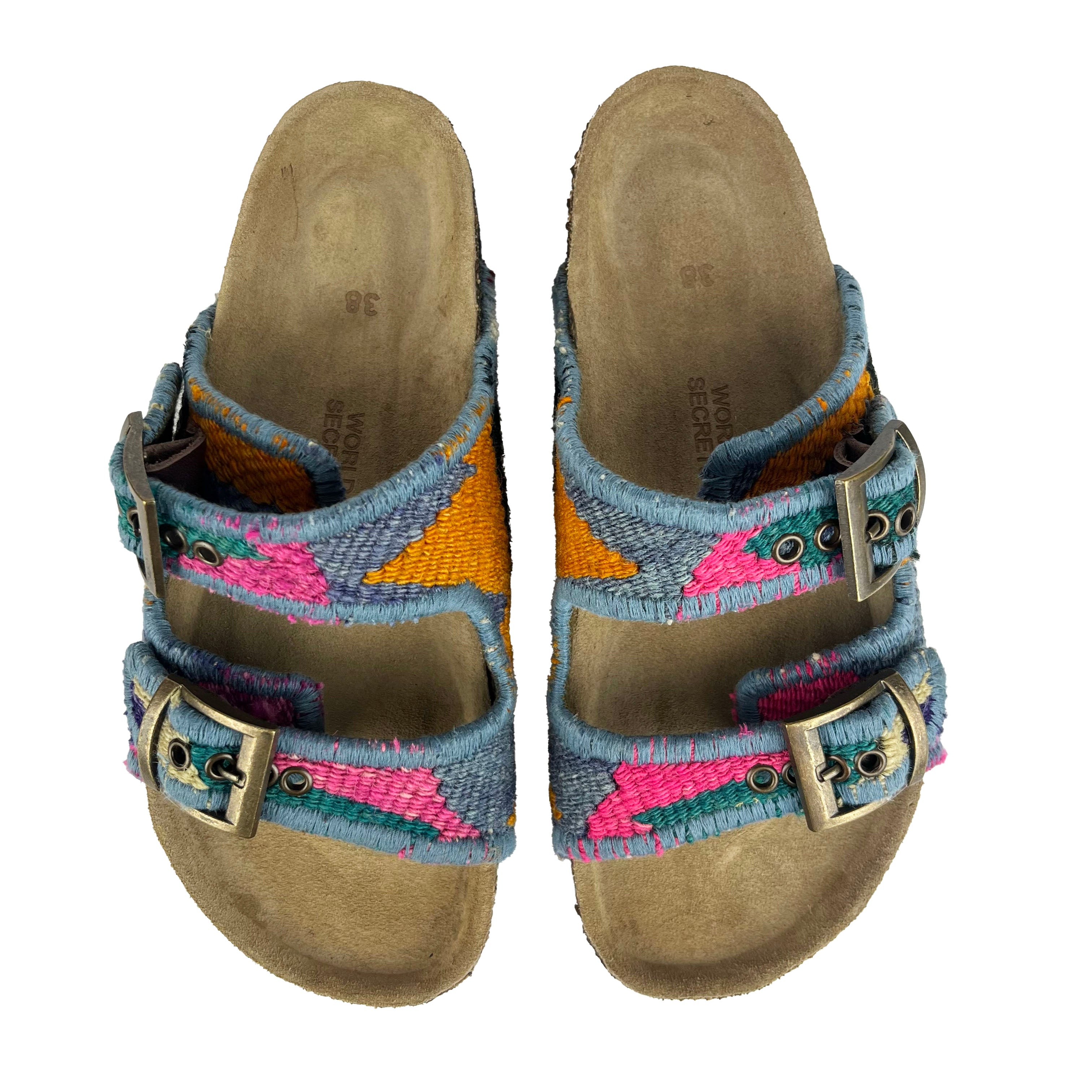 Sail - UK 5 Kilim Sandals