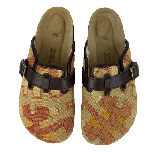 Flame - UK 5 Ladies Carpet Clog