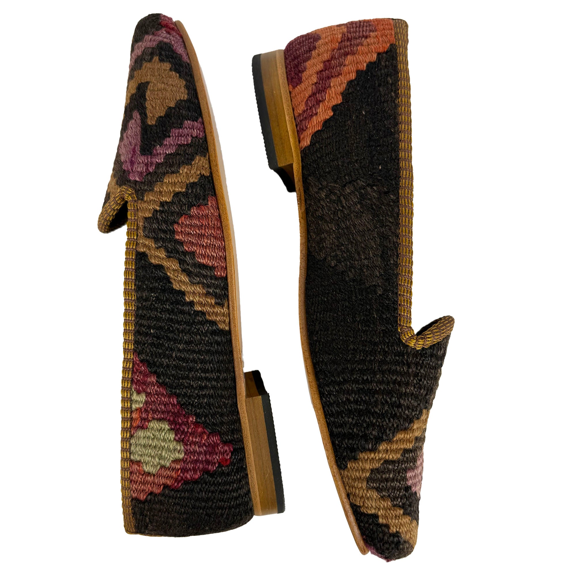 Brick - UK 5 Ladies Kilim Shoe