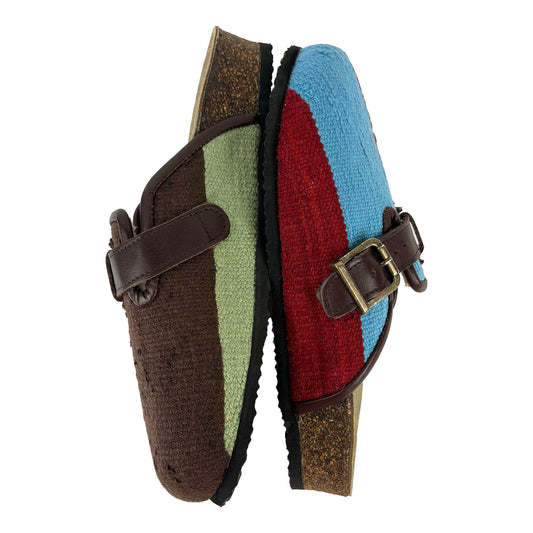 Flame - UK 5 Ladies Carpet Clog