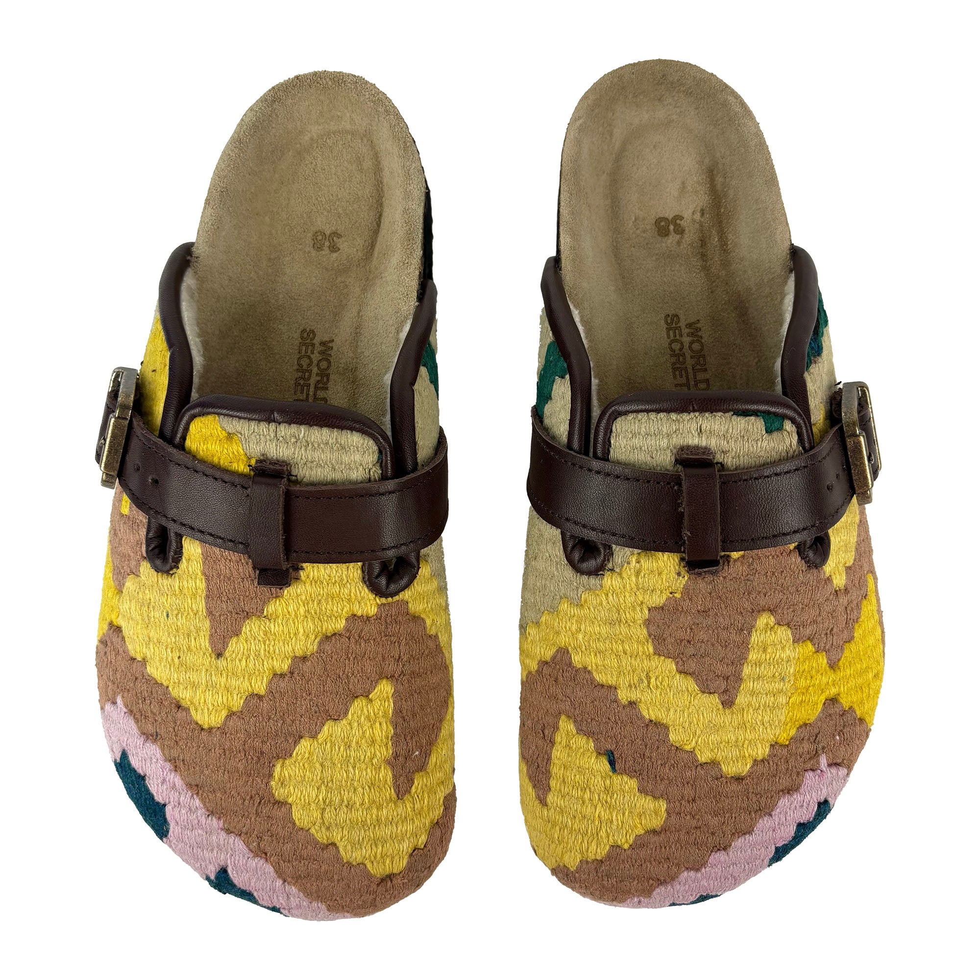 Oak - UK 5 Ladies Carpet Clog