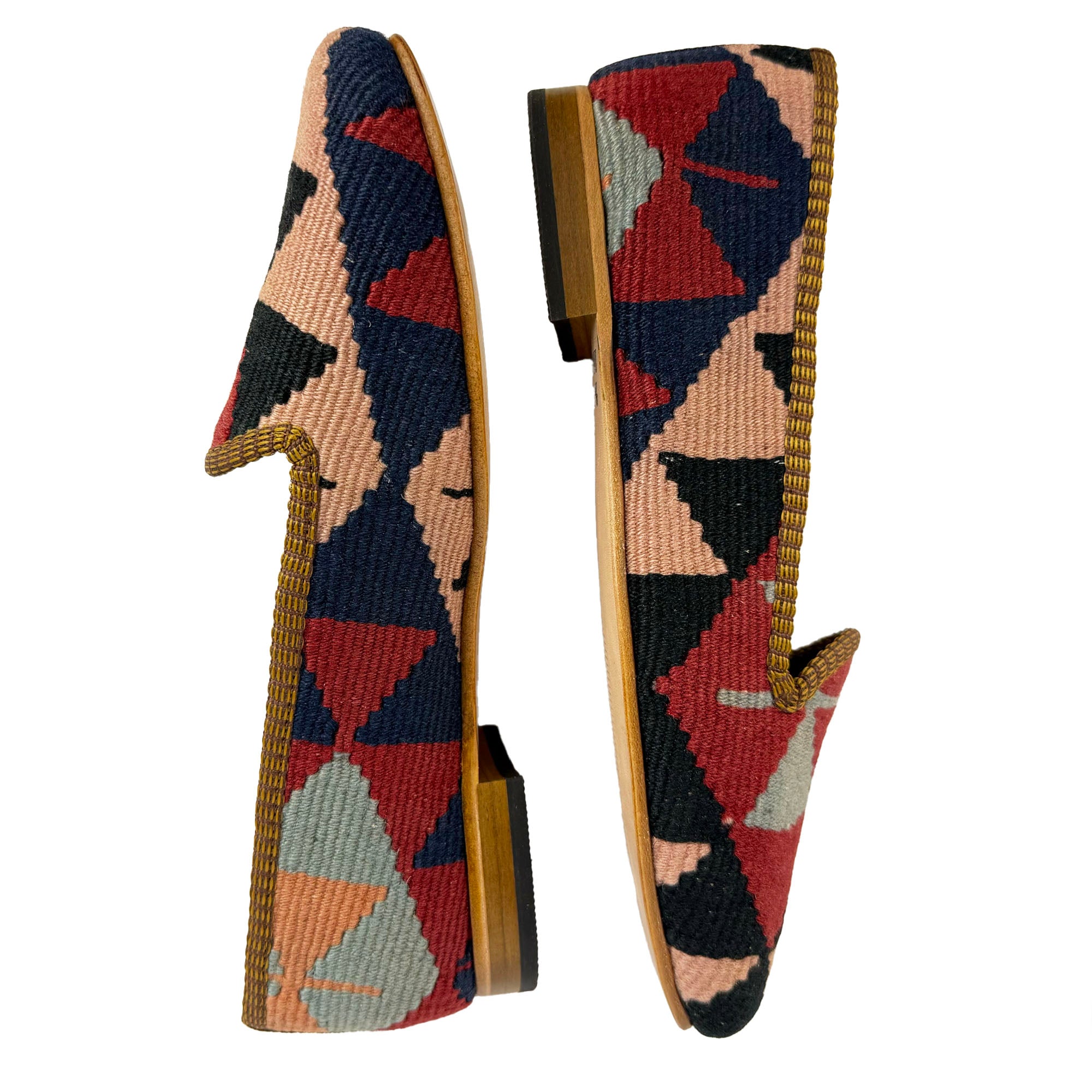Checker - UK 5 Ladies Kilim Shoe