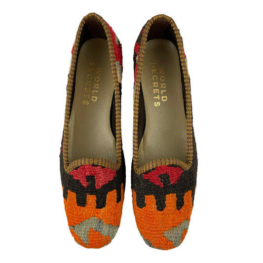 Inca - UK 5 Ladies Kilim Shoe