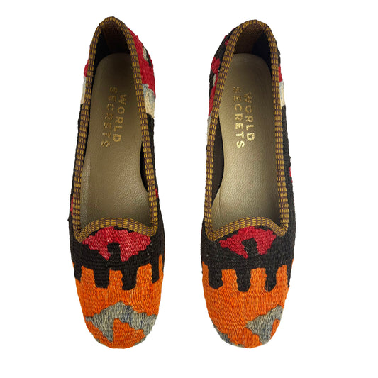 Happy - UK 5 Ladies Kilim Shoe