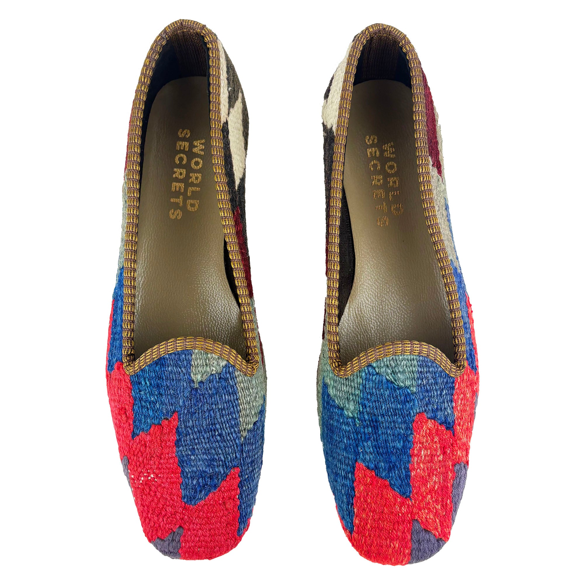 Denim - UK 8 Ladies Kilim Shoe