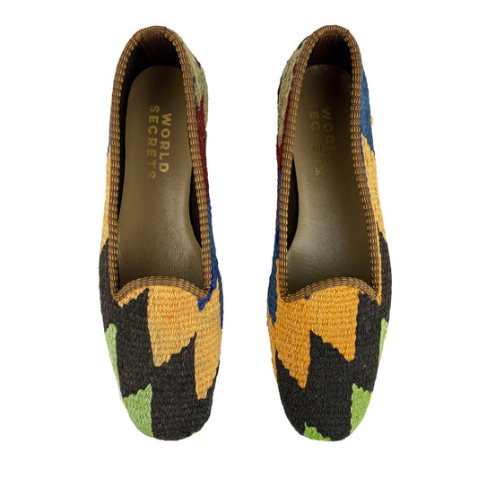 Rose - UK 7 Ladies Kilim Shoe