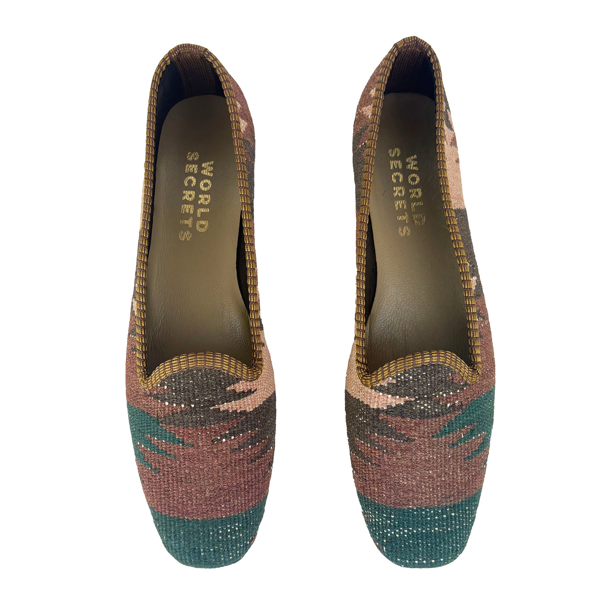 Rome - UK 8 Ladies Kilim Shoe