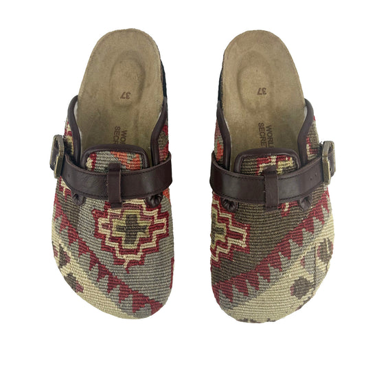 Evergreen - UK 4 Ladies Carpet Clog