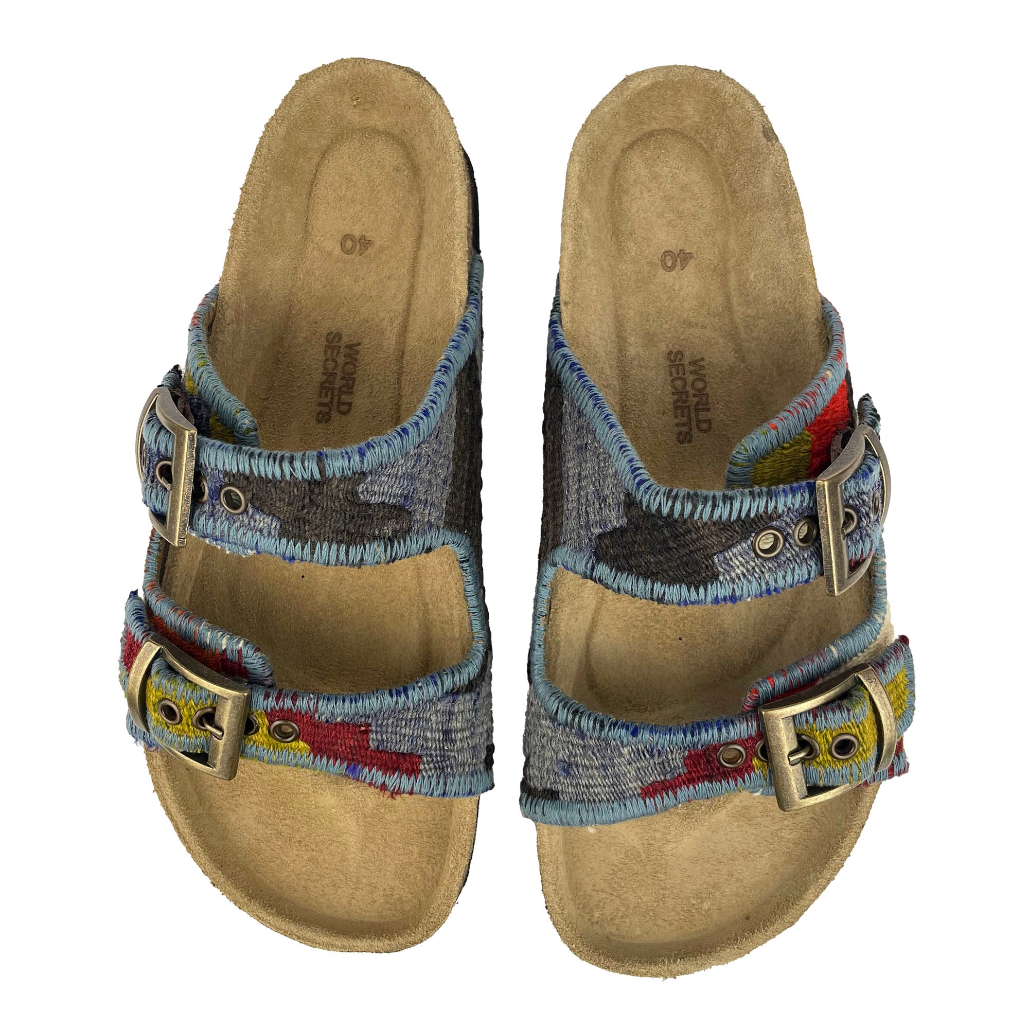 Puzzle - UK 7 Kilim Sandals