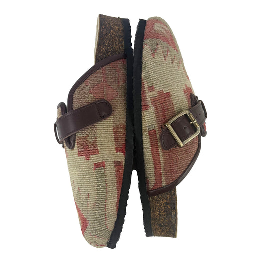 Olive - UK 5 Ladies Carpet Clog