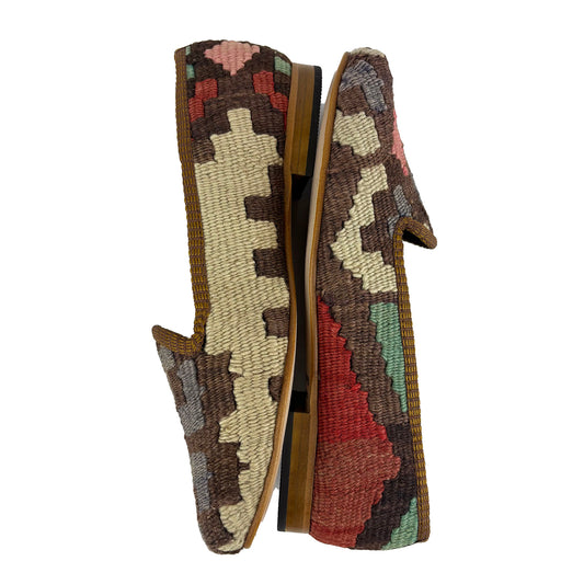 Denim - UK 4 Ladies Kilim Shoe