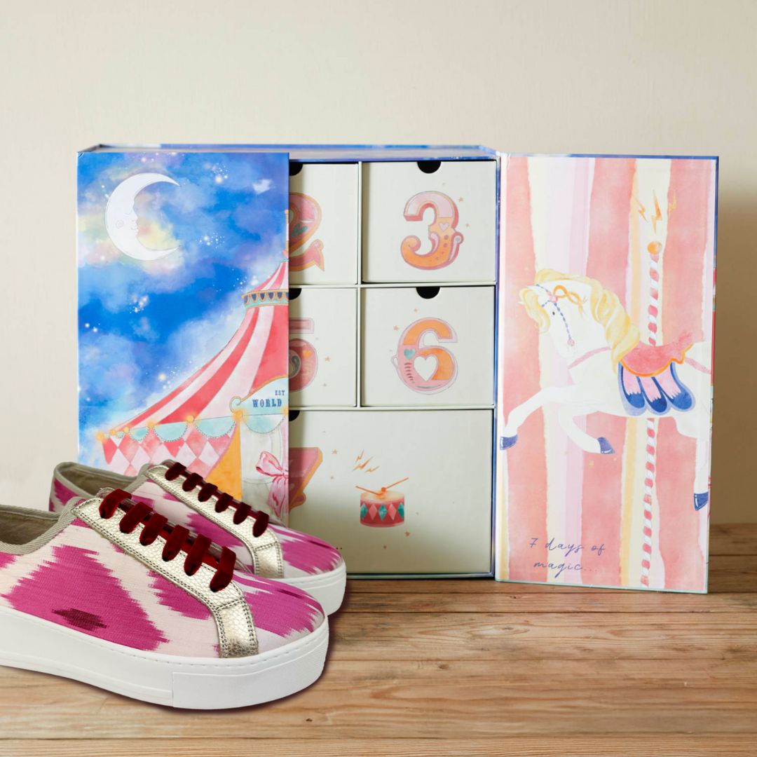 7 Days of Magic Calendar - 'High Flyer’ Platform Sneakers - Memphis