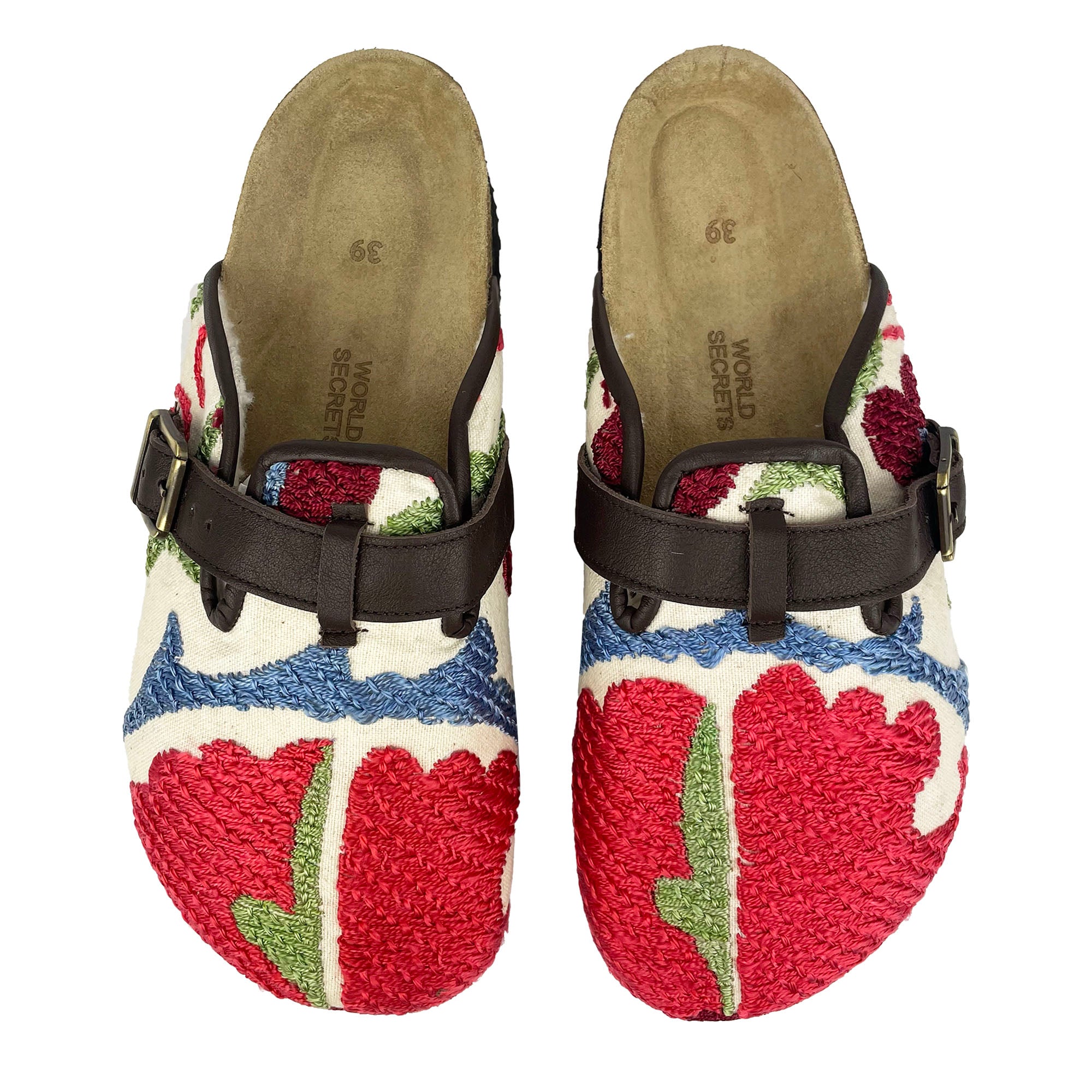 Crocus - UK 6 Suzani Clog