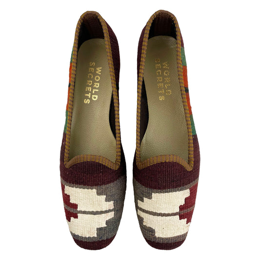 Earth - UK 6 Ladies Kilim Shoe