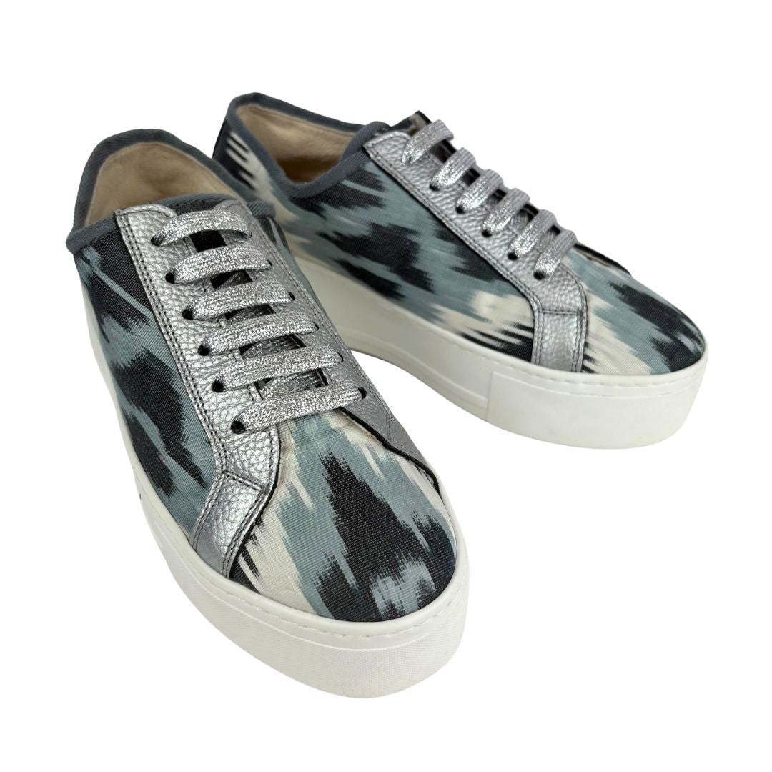 Silver - 'High Flyer' Sneakers
