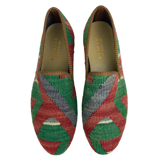 Flower - EU 45 Men’s Kilim Shoe