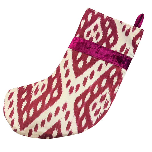 Ruby - Ikat Stocking
