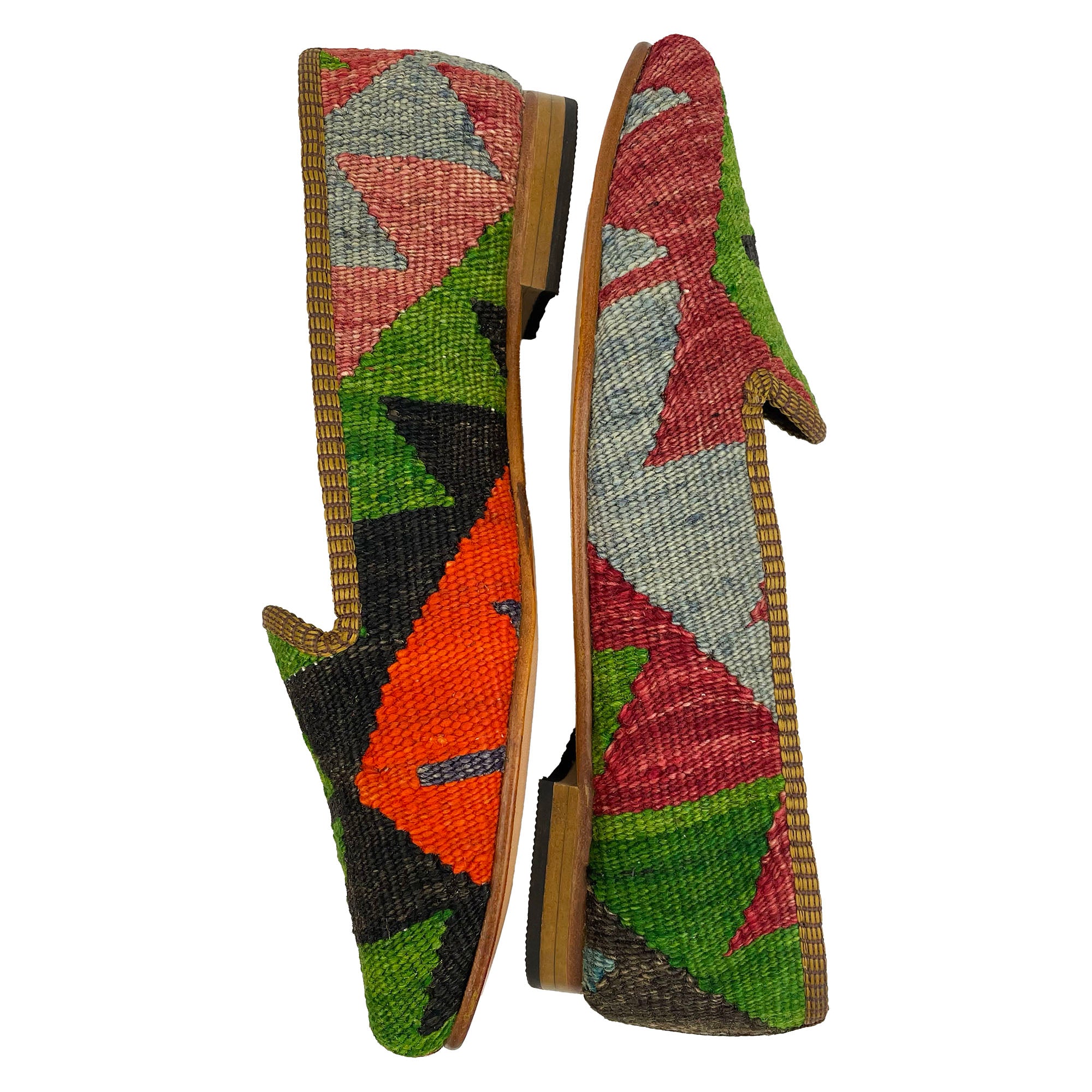 Sage - UK 9 Ladies Kilim Shoe