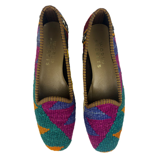 Hare - UK 4 Ladies Kilim Shoe