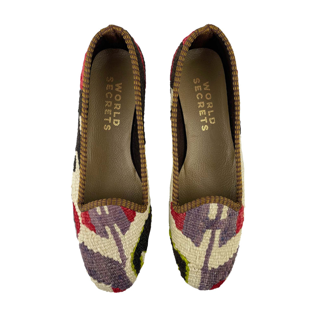 Lilac - UK 4 Ladies Kilim Shoe