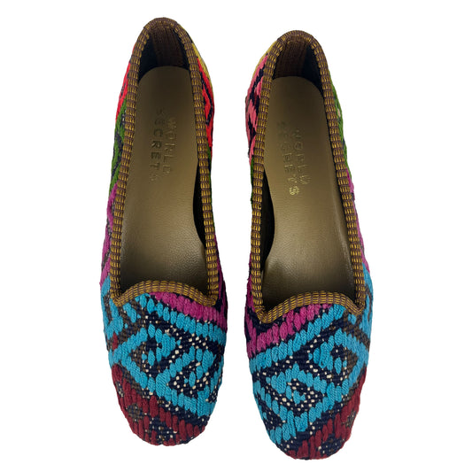 Checker - UK 7 Ladies Kilim Shoe
