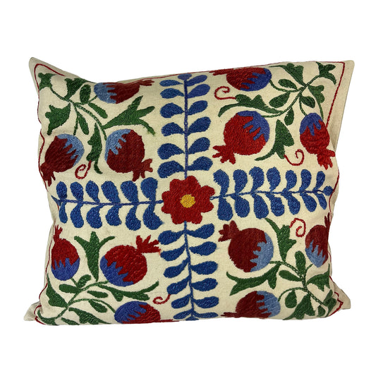 Olive - Suzani Cushion