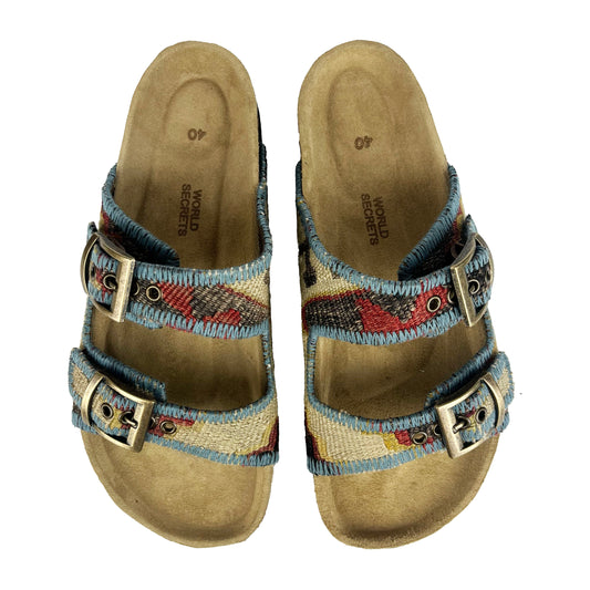 Puzzle - UK 7 Kilim Sandals