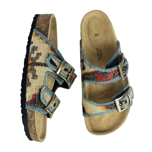Puzzle - UK 7 Kilim Sandals