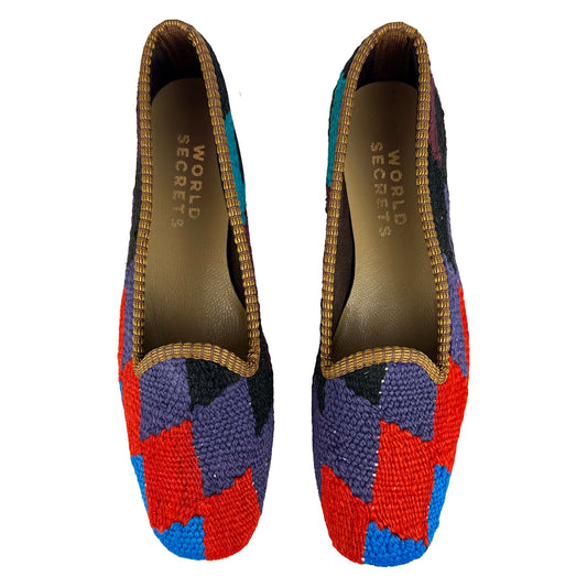 Stripe - UK 7 Ladies Kilim Shoe