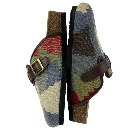 Chestnut - UK 7 Ladies Carpet Clog