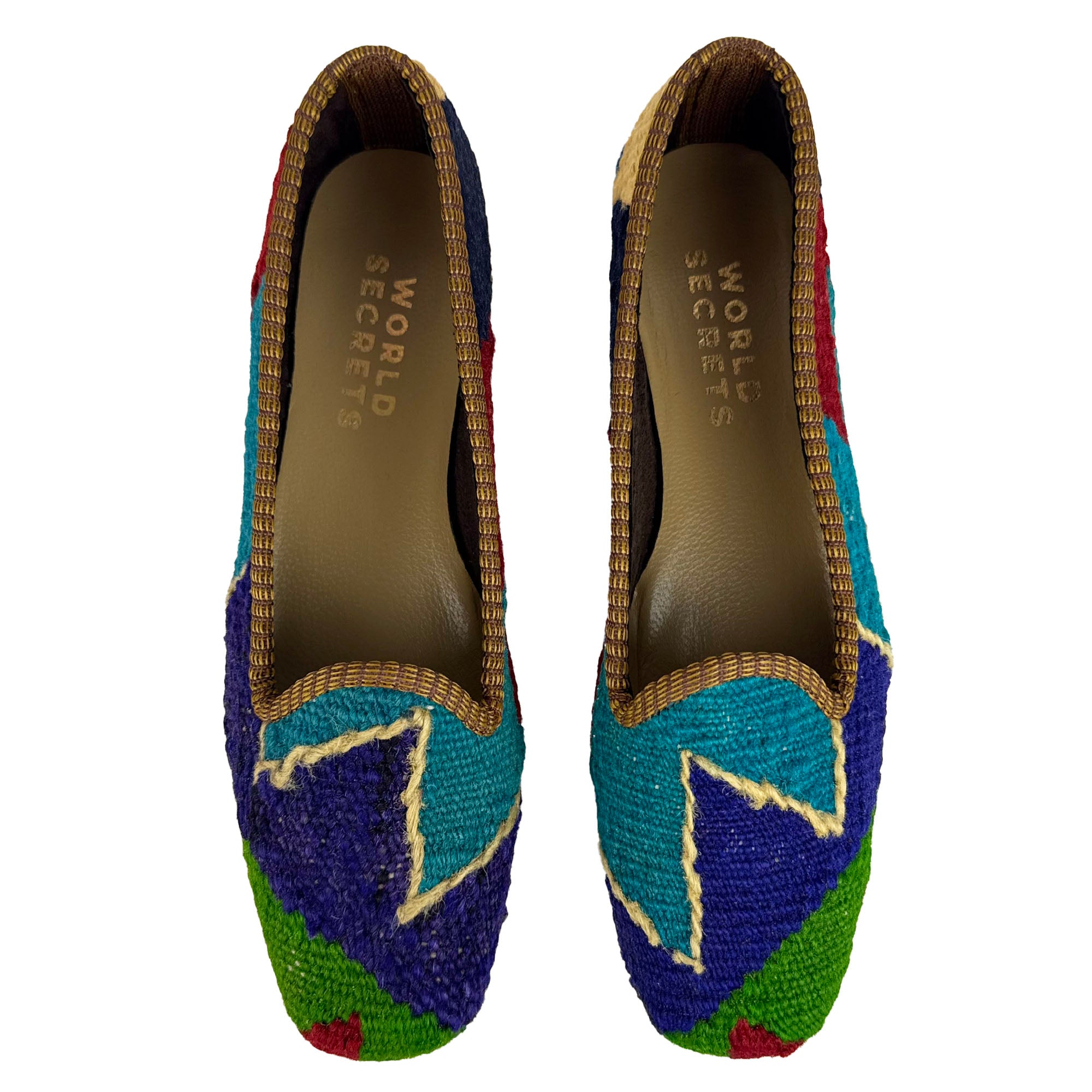Checker - UK 7 Ladies Kilim Shoe