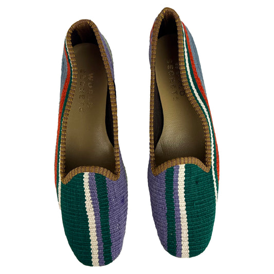 Flamingo - UK 7 Ladies Kilim Shoe
