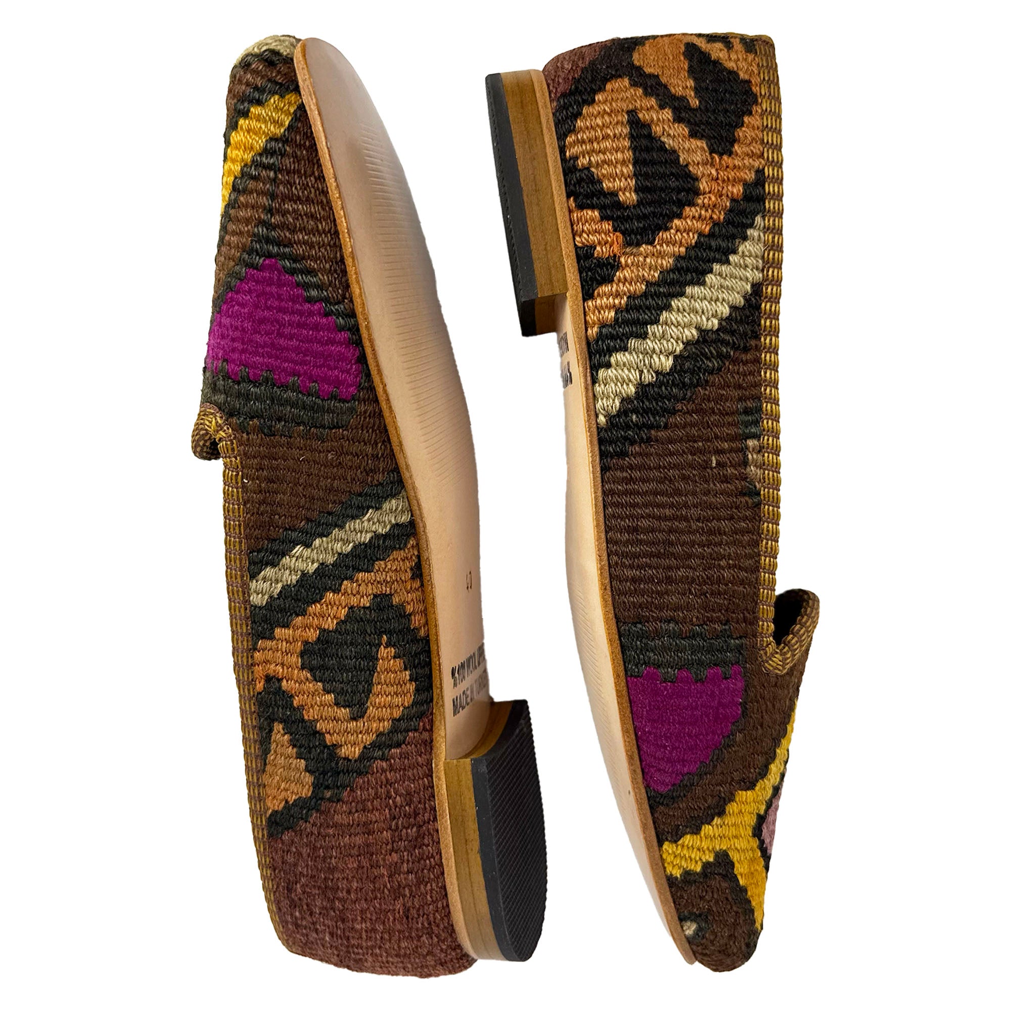 Glass - UK 7 Ladies Kilim Shoe