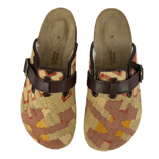Clay - UK 8 Ladies Carpet Clog