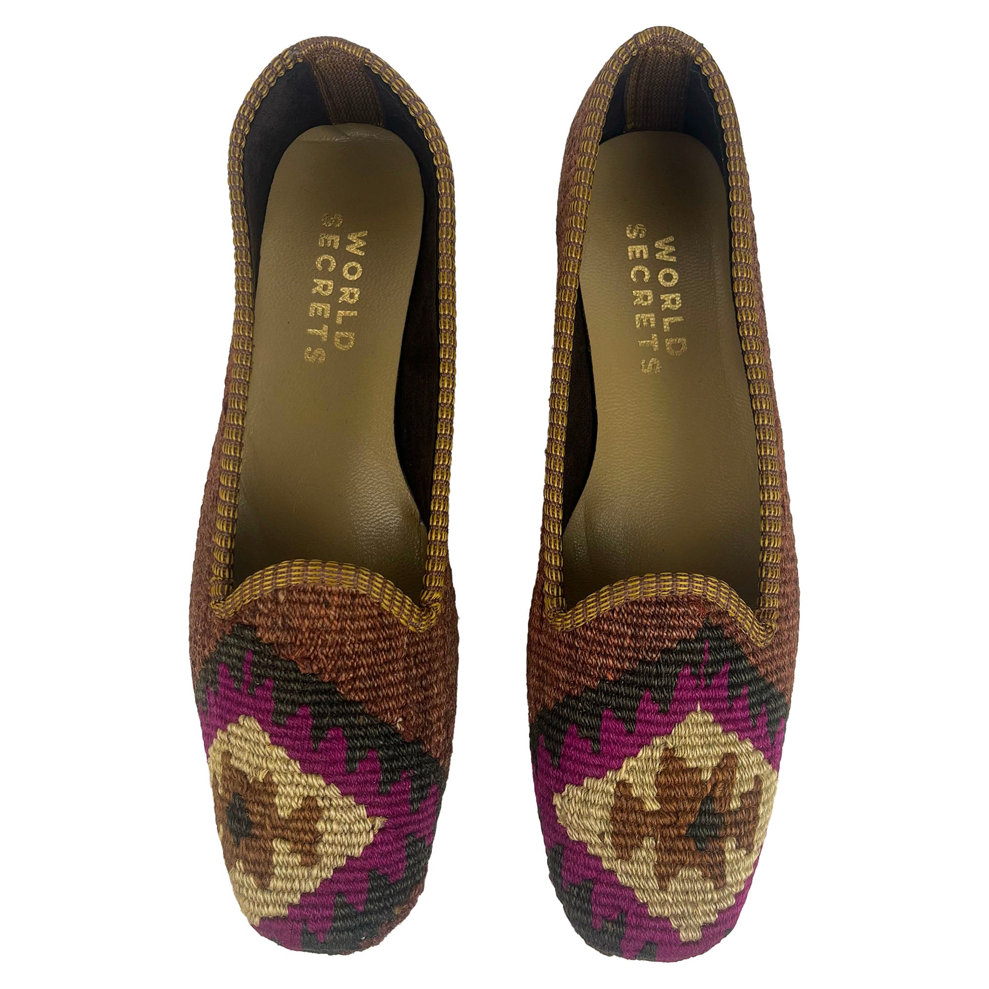 Denim - UK 8 Ladies Kilim Shoe