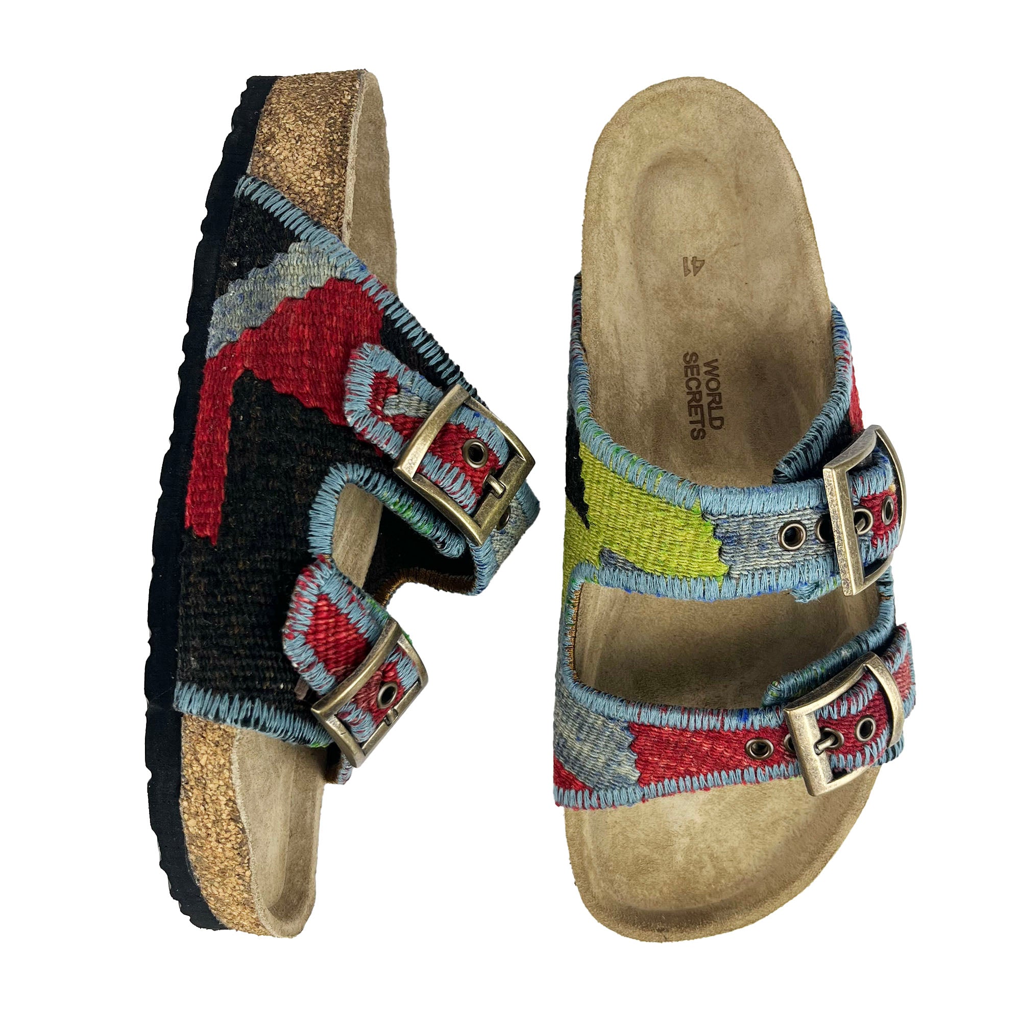 Earth - UK 8 Kilim Sandals