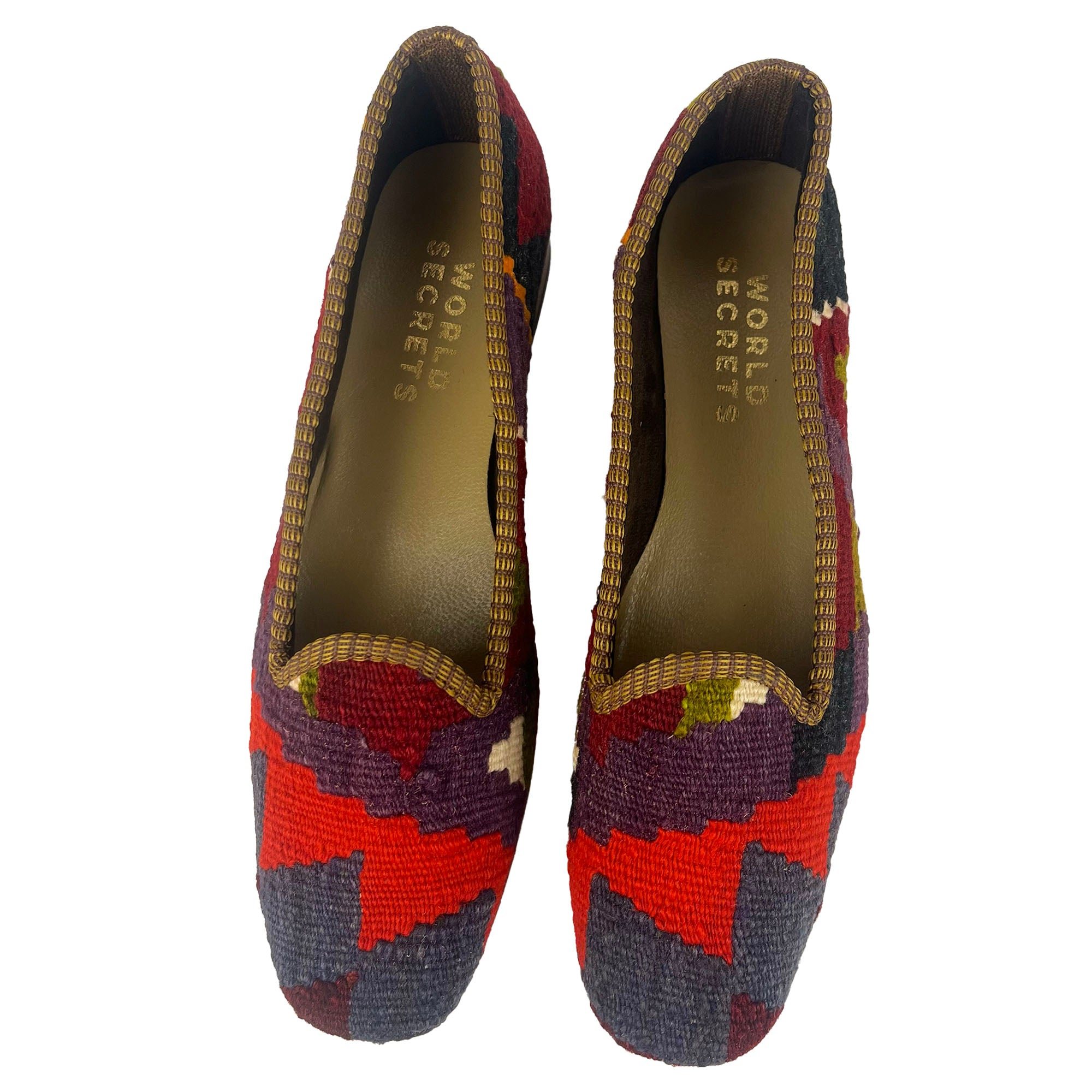 Flower - UK 8 Ladies Kilim Shoe