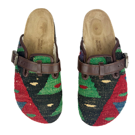 Maple - UK 8 Ladies Carpet Clog