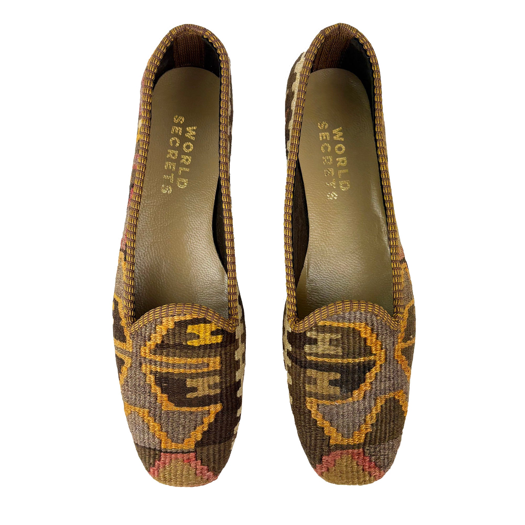 Denim - UK 8 Ladies Kilim Shoe