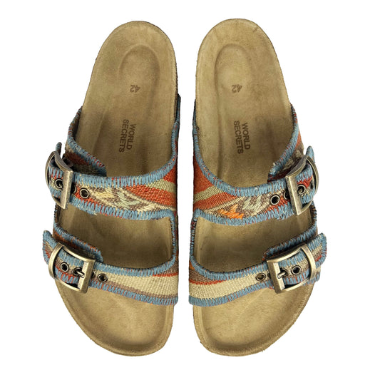 Solar - UK 9 Kilim Sandals