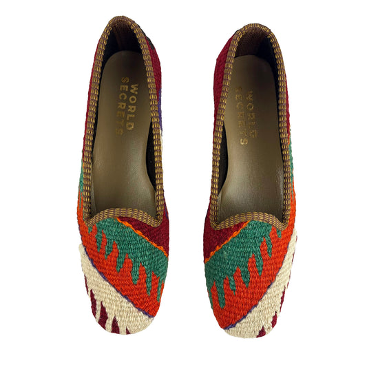 Angle - UK 5 Ladies Kilim Shoe