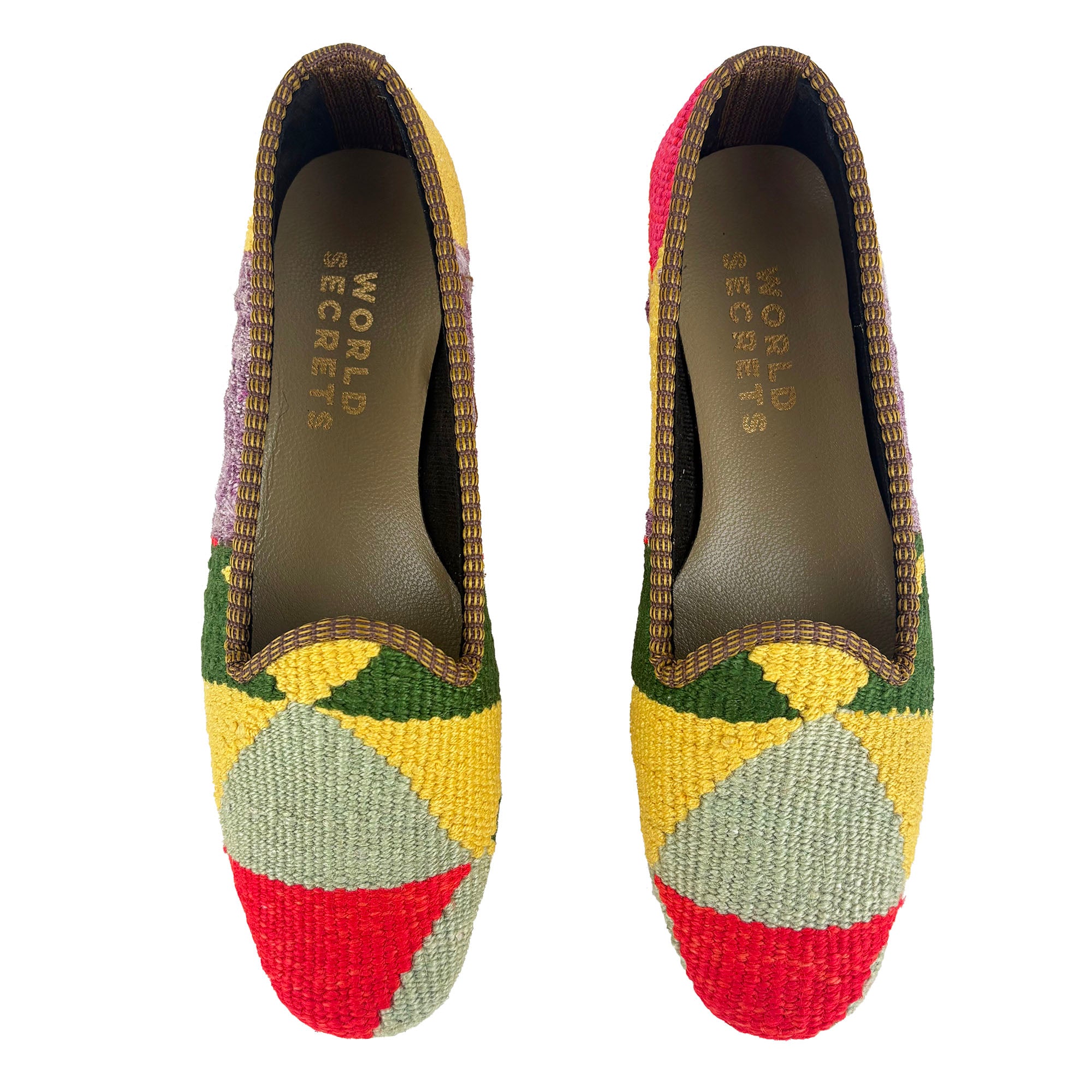 Aztec - UK 5 Ladies Kilim Shoe