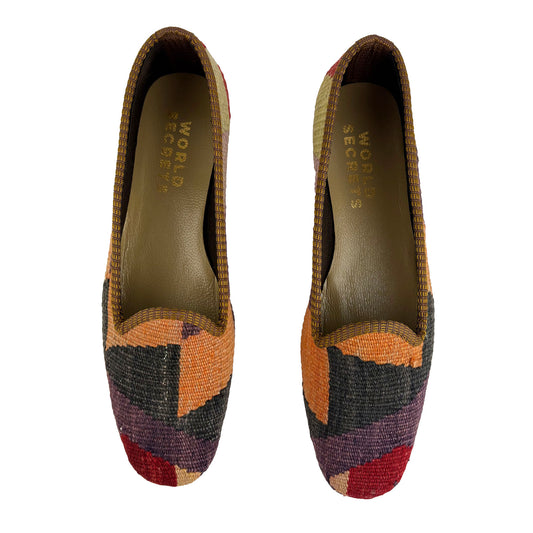 Fire - UK 6 Ladies Kilim Shoe