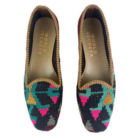 Blossom - UK 4 Ladies Kilim Shoe