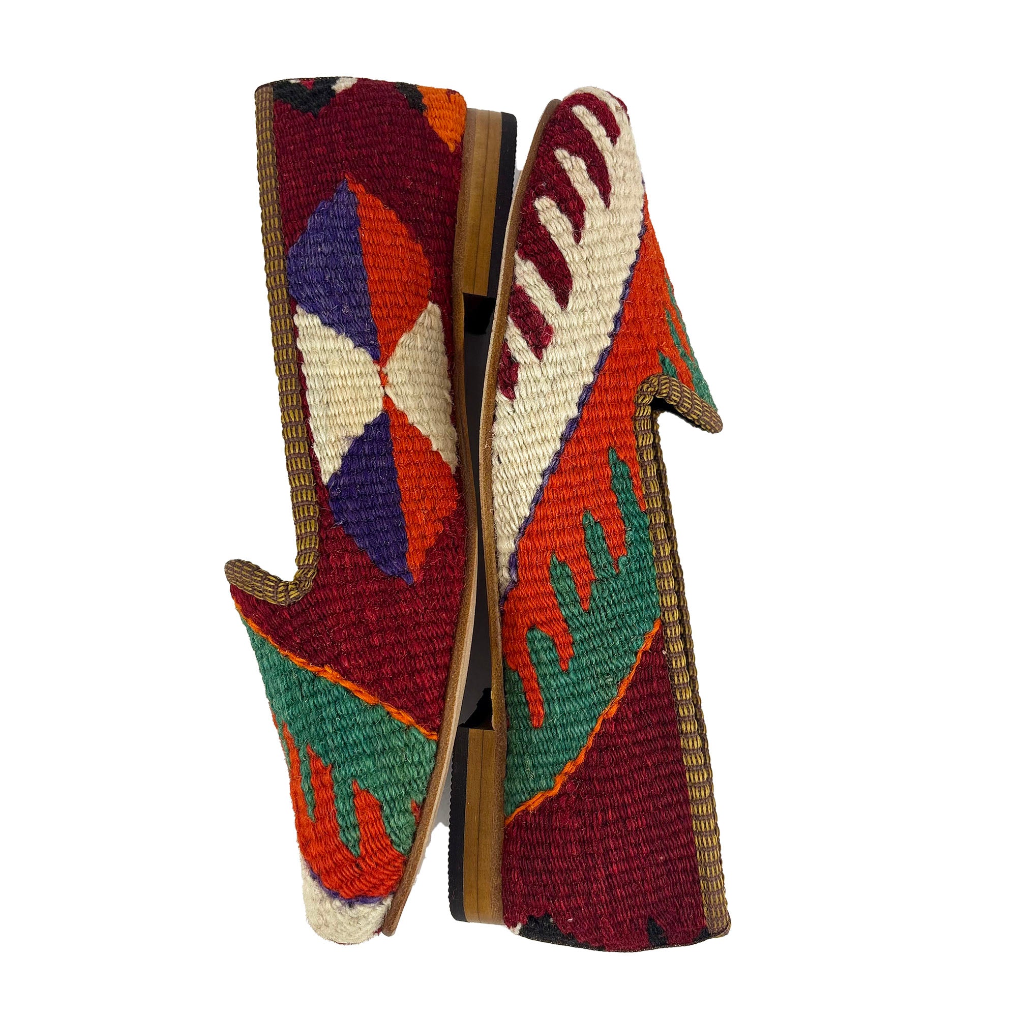 Angle - UK 5 Ladies Kilim Shoe