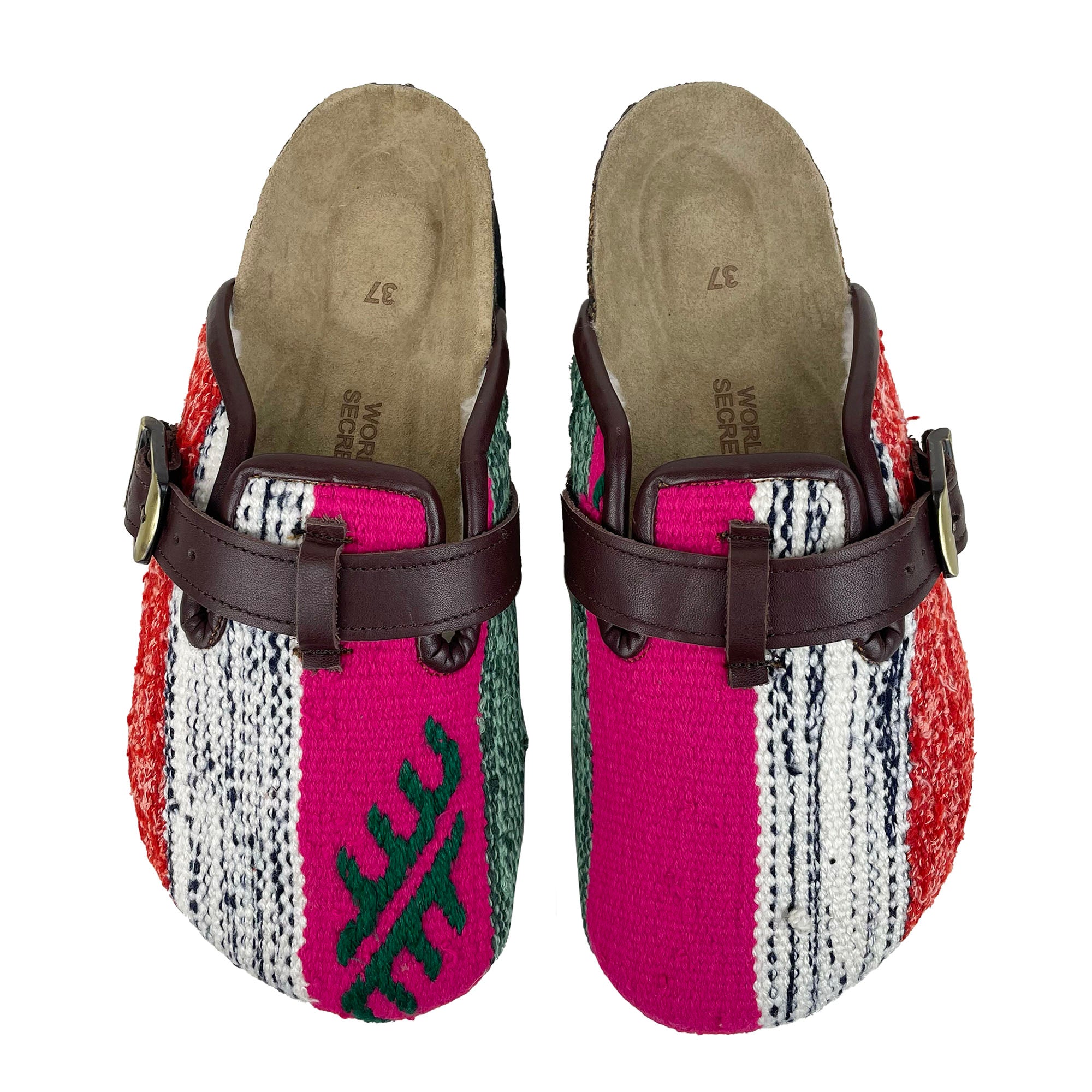 Blue - UK 4 Ladies Carpet Clog